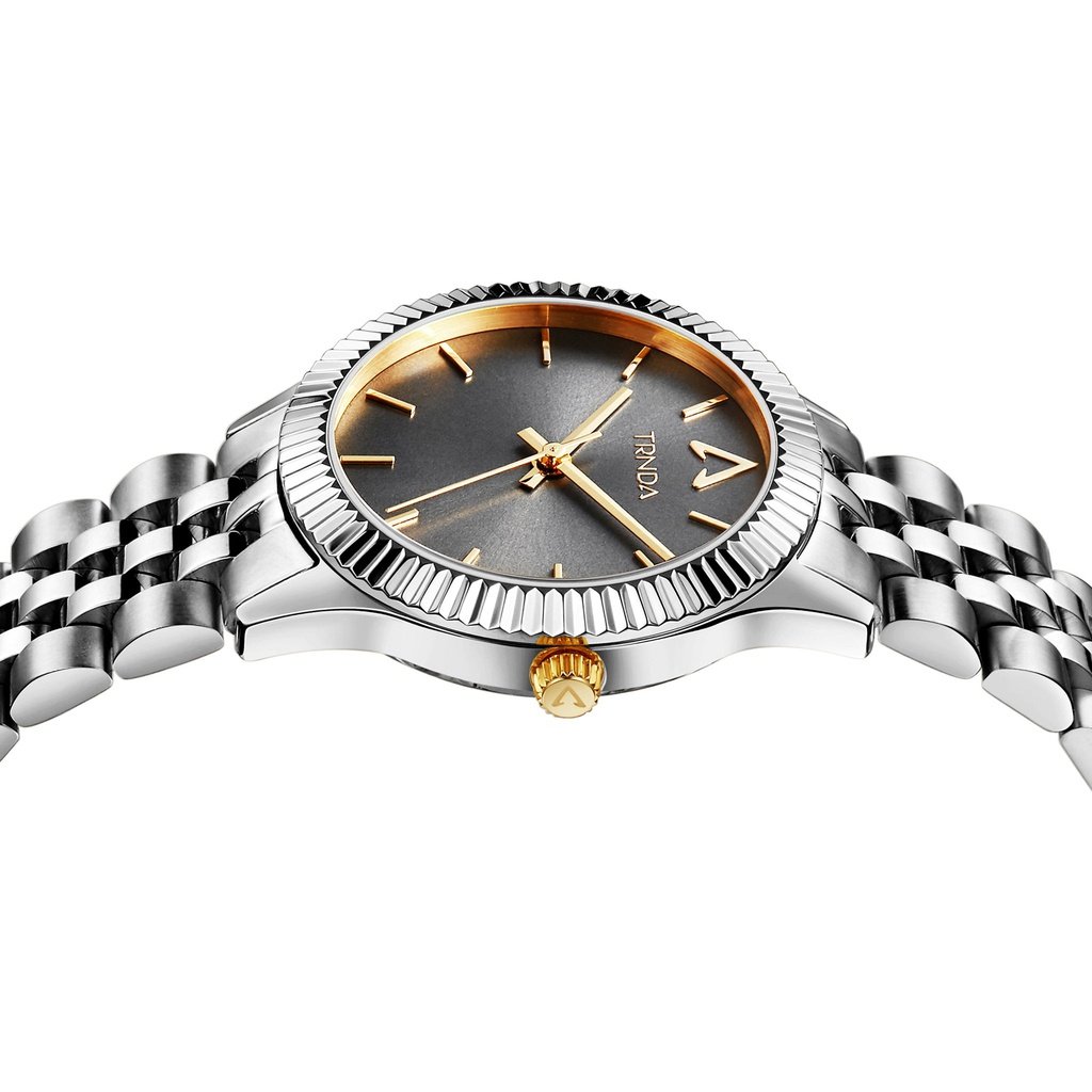 TRNDA Women's Stainless Steel Watch, Gray Dial | TRNDA-SS32-2