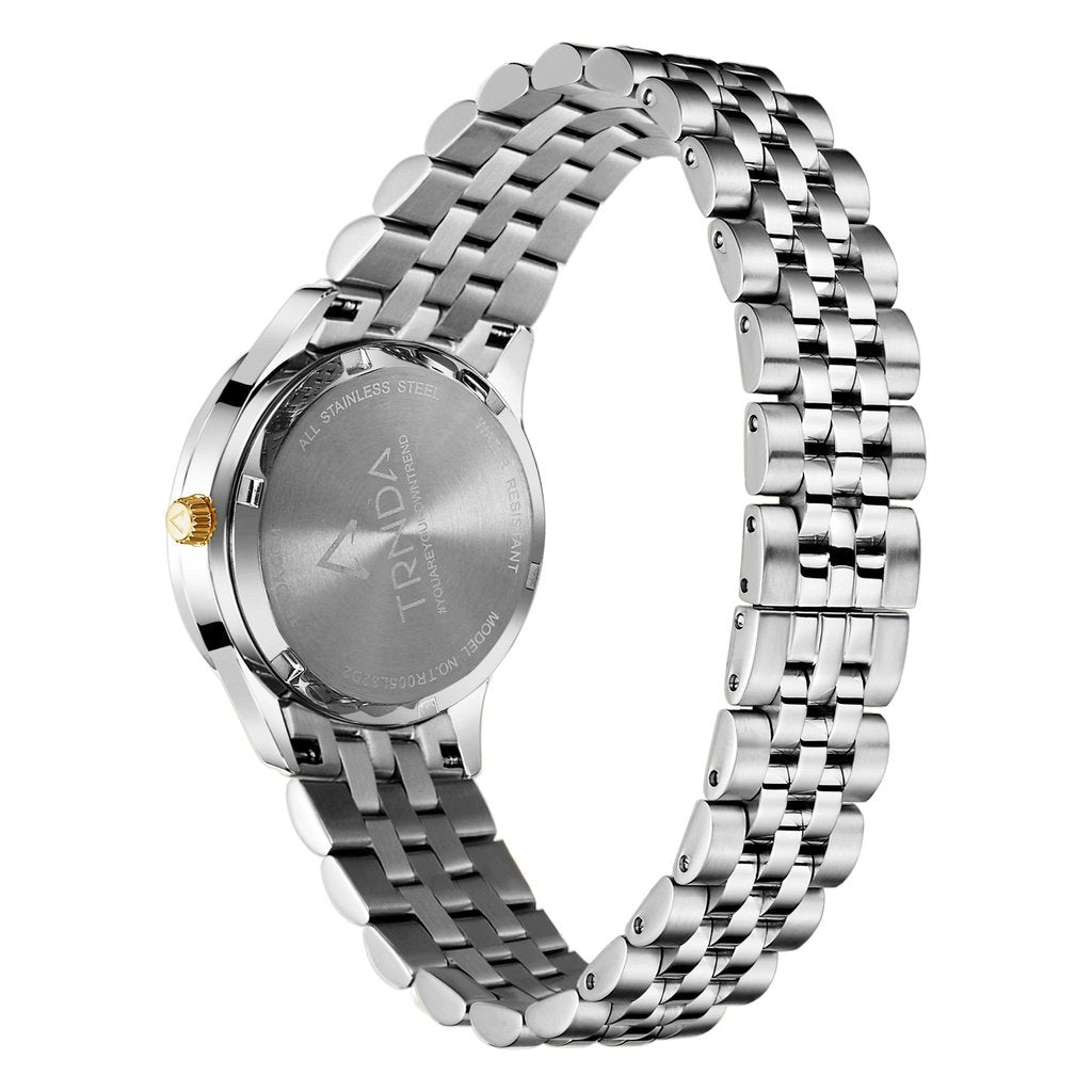TRNDA Women's Stainless Steel Watch, Gray Dial | TRNDA-SS32-3